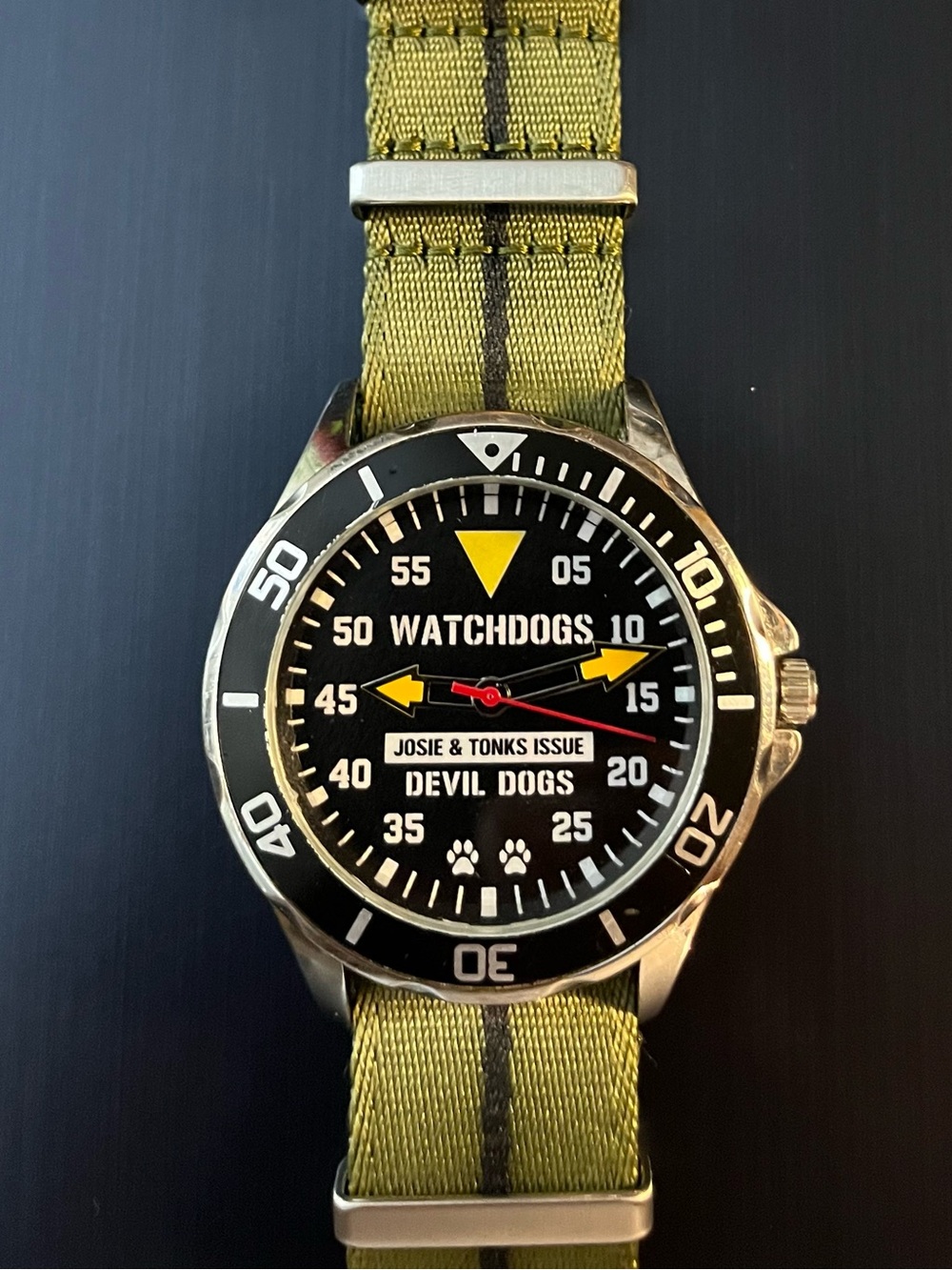 Military watch: Josie & Tonks issue. 
In dedication to my super heroes.
